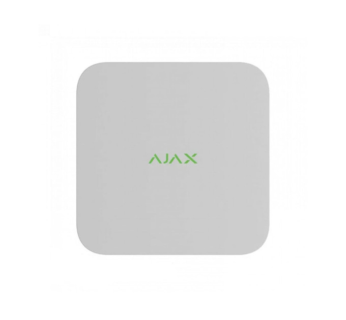 IP-відеореєстратор 8-канальний 8Mp Ajax NVR (8ch) White