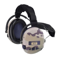Активные защитные наушники Sordin Supreme Pro-X Neckband Multicam с задним держателем под шлем