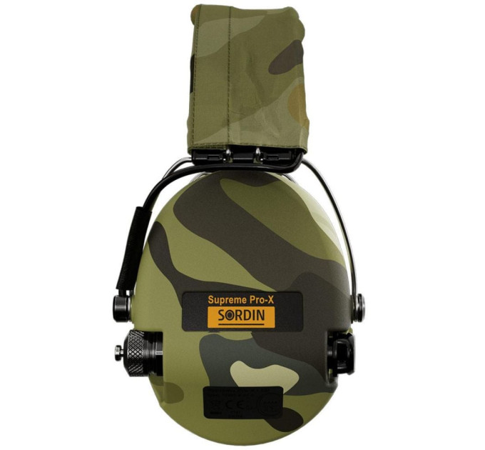 Активні навушники для стрільби Sordin Supreme Pro-X LED Multicam з LED-ліхтариком