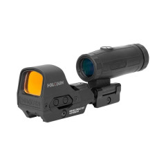 Коліматорний приціл Holosun HS510C 2MOA/65MOA red dot зі збільшувачем Holosun HM3X 3x Коліматорний приціл Holosun HS510C 2MOA/65MOA red dot зі збільшувачем Holosun HM3X 3x