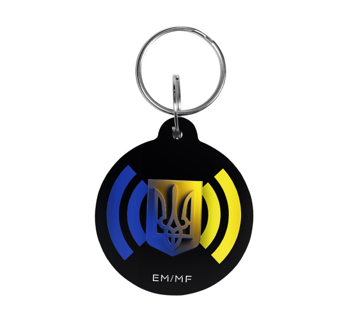 Ключ-брелок EM-Marine+Mifare Trinix Proximity-key EM+MF epoxy круглий d=35 мм герб Ключ-брелок EM-Marine+Mifare Trinix Proximity-key EM+MF epoxy круглий d=35 мм герб
