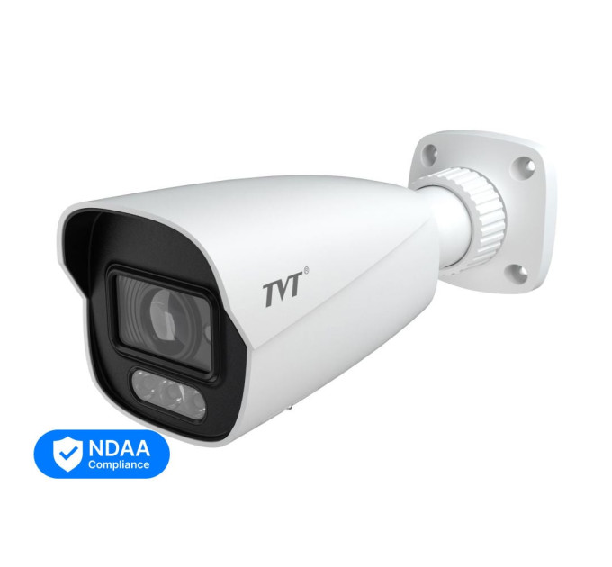 IP-видеокамера 4MP TVT TD-9442S4-C(D/AZ/PE/AW3) White f=2.8-12mm, ИК+LED-подсветка, с микрофоном IP-видеокамера 4MP TVT TD-9442S4-C(D/AZ/PE/AW3) White f=2.8-12mm, ИК+LED-подсветка, с микрофоном