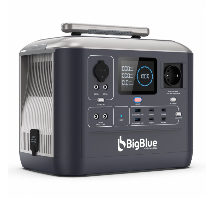 Портативна зарядна станція BigBlue CP1000 1000W 1075.2Wh