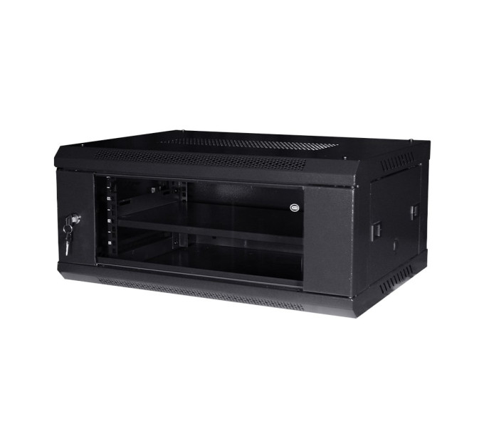 Коммутационный шкаф NVC-4U/600x450x270 Black