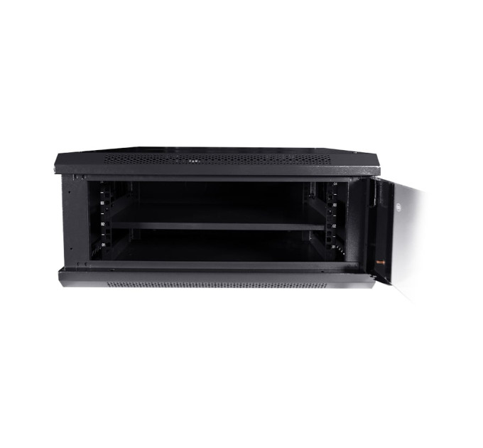 Коммутационный шкаф NVC-4U/600x450x270 Black