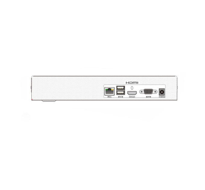 IP-видеорегистратор 8-канальный 8Mp TVT TD-3008H1-B1-B