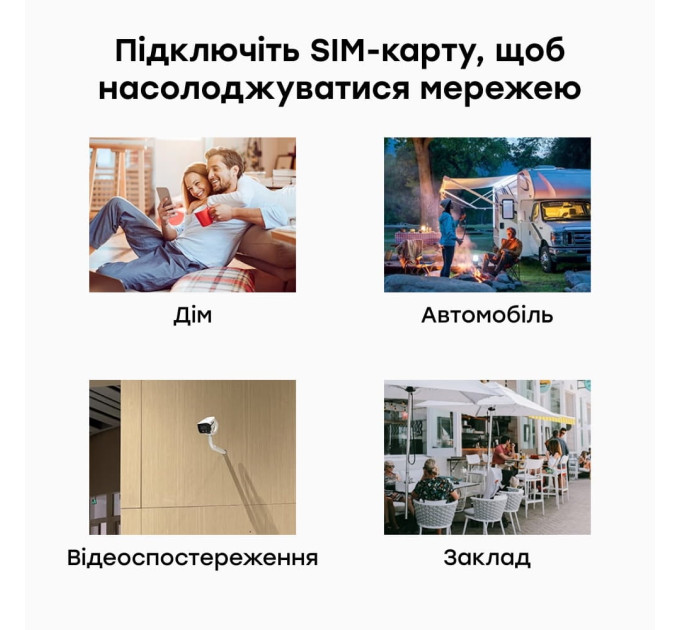 WiFi Mesh 4G LTE-маршрутизатор Cudy LT400 CAT4 N300