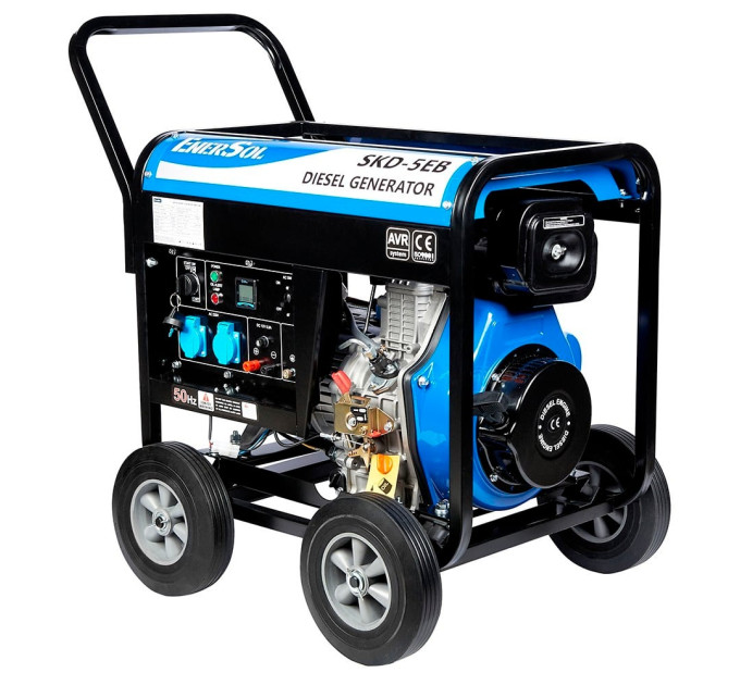 Генератор дизельний 4.6 кВт EnerSol SKD-5EB