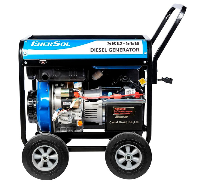 Генератор дизельний 4.6 кВт EnerSol SKD-5EB