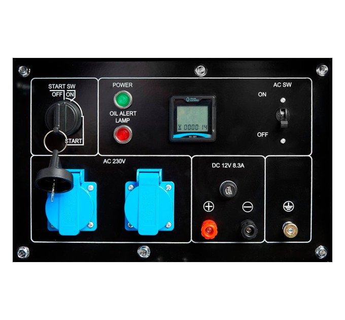 Генератор дизельний 4.6 кВт EnerSol SKD-5EB