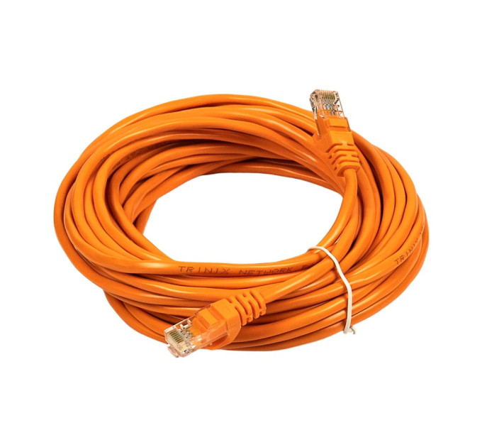 Патч-корд мережевий Trinix UTP, RJ-45, CAT.5 20m Orange