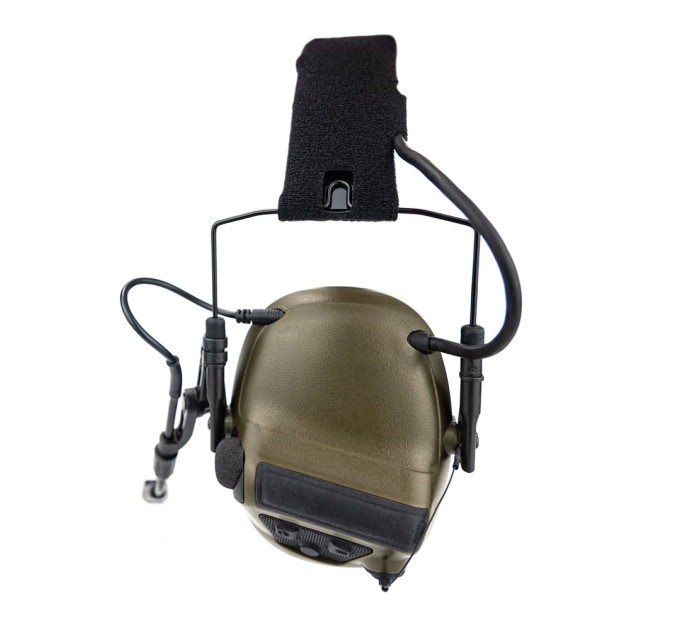 Активні захисні навушники Earmor M33 (FG) Olive з Bluetooth та гарнітурою