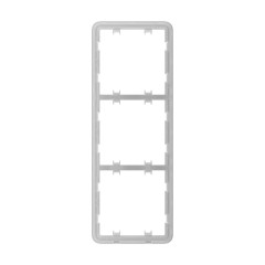Рамка Ajax Frame (3 seats) vertical для умного вертикального комбинированного выключателя света LightSwitch