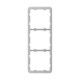 Рамка Ajax Frame (3 seats) vertical для умного вертикального комбинированного выключателя света LightSwitch