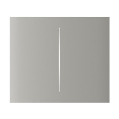 Кнопка Ajax CenterButton (2-gang) vertical oyster/устричная для Ajax LightSwitch vertical