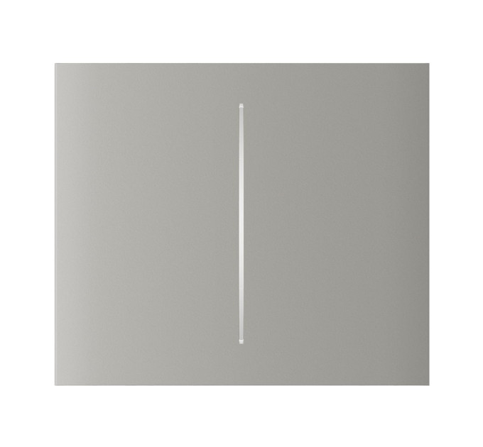 Кнопка Ajax CenterButton (2-gang) vertical oyster/устричная для Ajax LightSwitch vertical