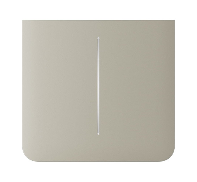 Кнопка Ajax SideButton (2-gang) vertical ivory/слонова кістка для Ajax LightSwitch vertical