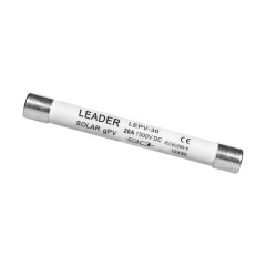 Плавкий предохранитель 20A 1500V Leader FSKDC20AL для солнечных панелей