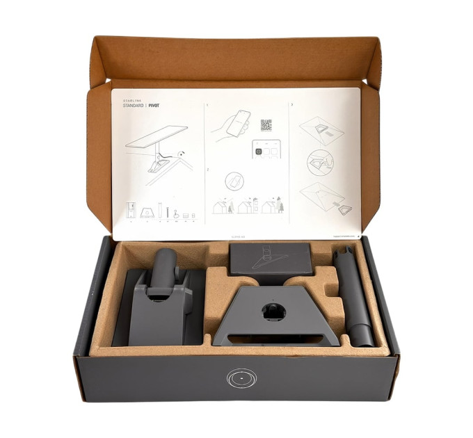 Поворотный крепеж Starlink Standard Pivot Mount к Starlink Gen3 REV4