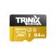 Карта пам’яті Trinix 64GB miсroSDXC з SD-адаптером U3 V30 A1