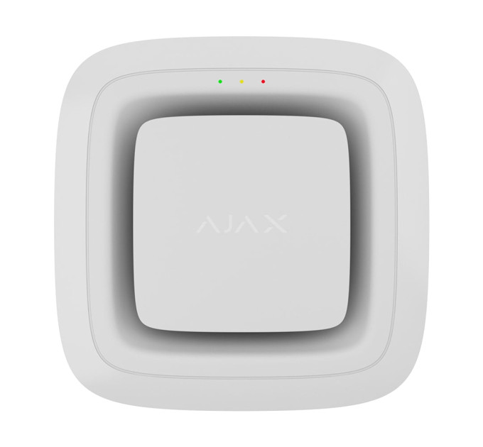 Бездротовий адресний пожежний оповіщувач звуковий Ajax EN54 FireProtect (Sounder) Jeweller White