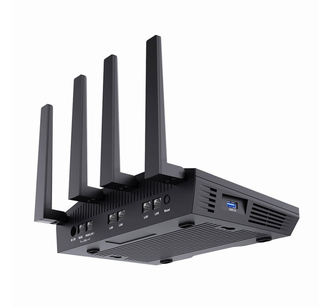 WiFi 6 маршрутизатор GL.iNet Flint 2 (GL-MT6000-EU) 2.5G двухдиапазонный