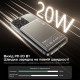 Повербанк 5000mAh Choetech B738 White QC3.0 PD3.0 беспроводная магнитная зарядка