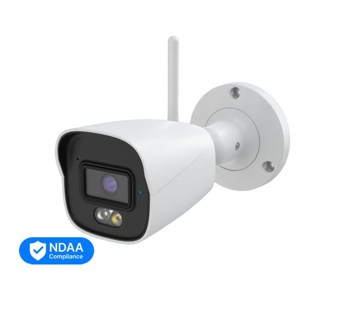 IP-видеокамера с WiFi 4MP TVT TD-9441S4L-KT(D/WF/AW2) White f=2.8mm, ИК+LED-подсветка, с микрофоном IP-видеокамера с WiFi 4MP TVT TD-9441S4L-KT(D/WF/AW2) White f=2.8mm, ИК+LED-подсветка, с микрофоном