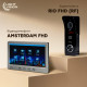 Комплект видеодомофона Light Vision: домофон 7" AMSTERDAM FHD Grey и видеопанель RIO FHD Black
