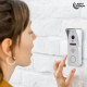 Комплект видеодомофона Light Vision: домофон 7" AMSTERDAM FHD White и видеопанель RIO FHD Silver
