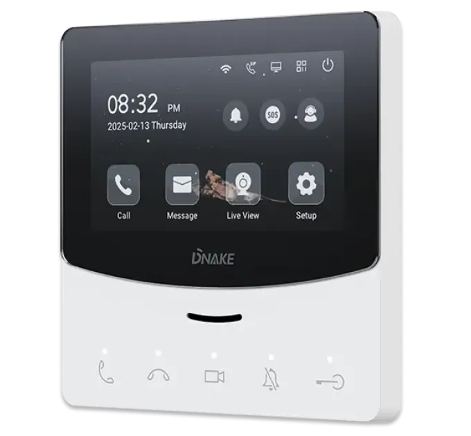 DNAKE E214 4.3" дюймов Wi-Fi Видеодомофон DNAKE E214 4.3" дюймов Wi-Fi Видеодомофон