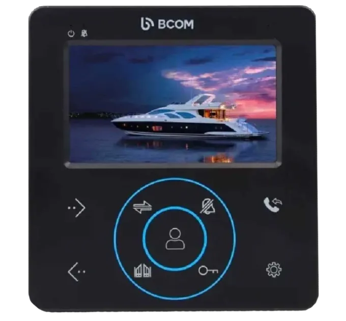 BCOM BD-480 Black Видеодомофон