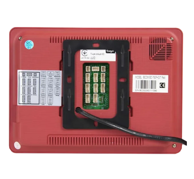 BCOM BD-760FHD/T Red Відеодомофон