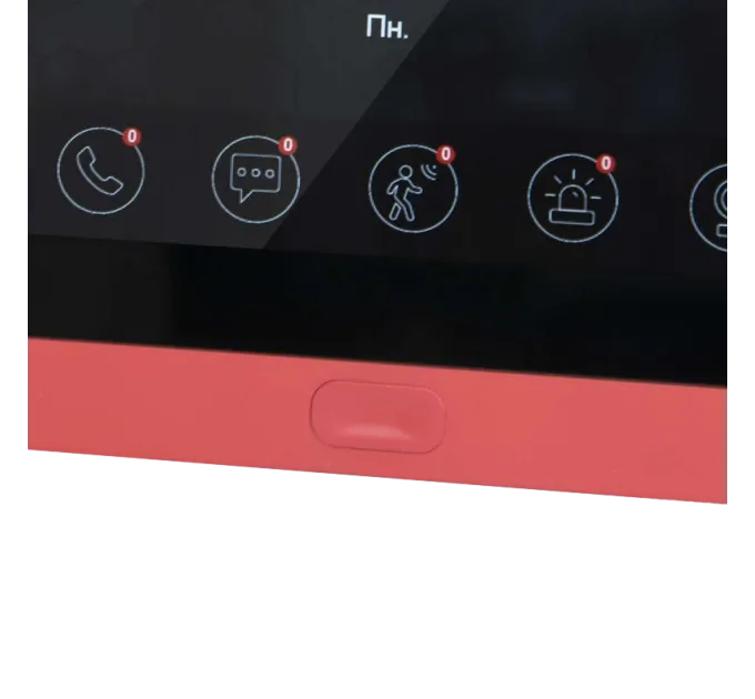BCOM BD-760FHD/T Red Відеодомофон