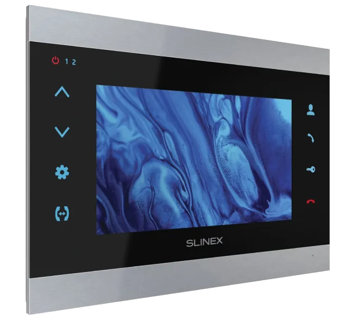 SL-07IPHD (silver/black) Видеодомофон 7" Slinex