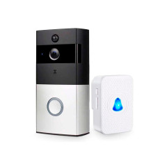 Дверной WiFi звонок 2Mp Light Vision VLC-01IVP Silver с ИК-датчиком движения