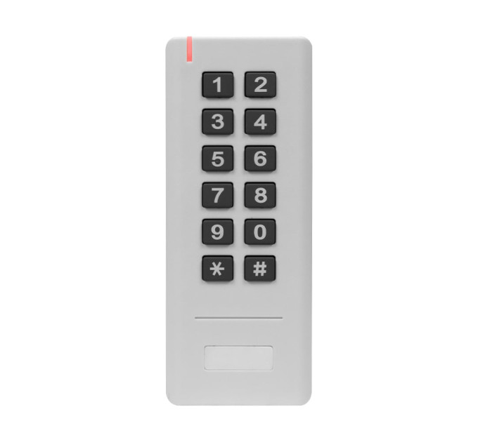 Клавиатура беспроводная со считывателем EM-Marine Trinix TRK-2201WR White Клавиатура беспроводная со считывателем EM-Marine Trinix TRK-2201WR White