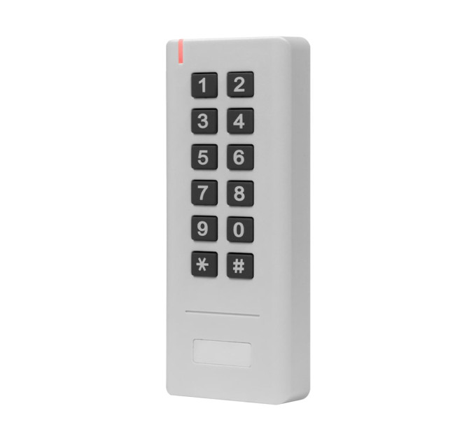 Клавиатура беспроводная со считывателем EM-Marine Trinix TRK-2201WR White