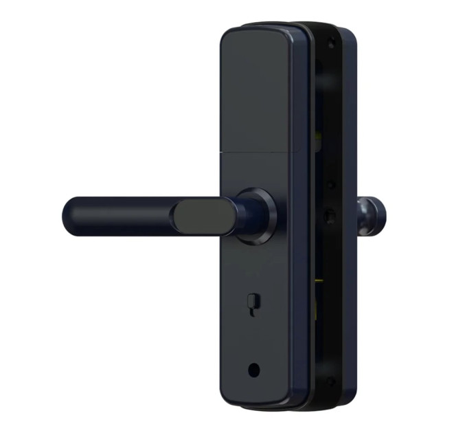 Замок биометрический автономный Trinix TRL-5204BTF Black с Bluetooth, считывателем отпечатков пальцев и карт Mifare
