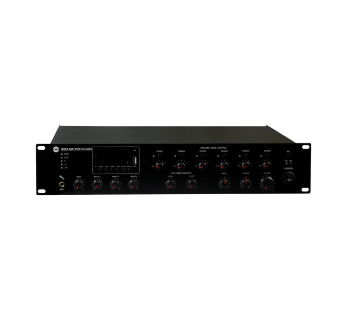 Мікшуючий підсилювач CMX DA-240MT, 6 зон, 19"