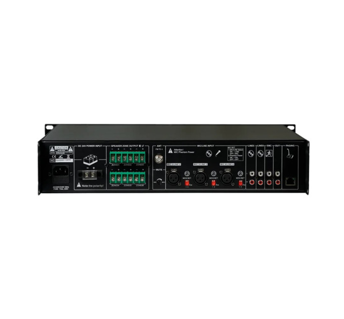 Мікшуючий підсилювач CMX DA-240MT, 6 зон, 19"