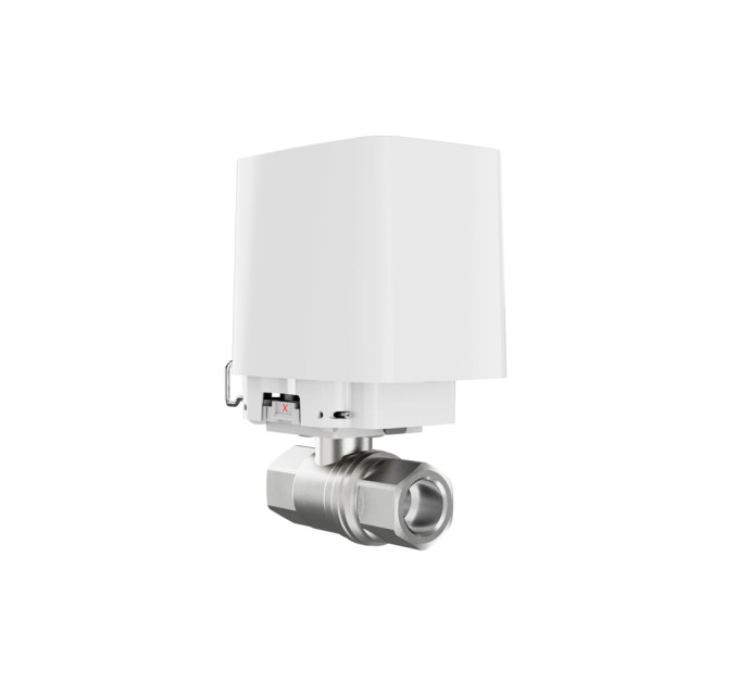 Кран перекрытия воды Ajax WaterStop 3/4" белый.