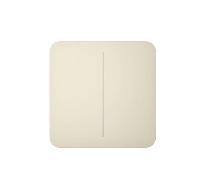 Кнопка Button (ivory/слонова кістка) для LightSwitch SoloButton (2-gang) Ajax