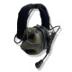 Активные защитные наушники Earmor M32 (FG) Olive с гарнитурой