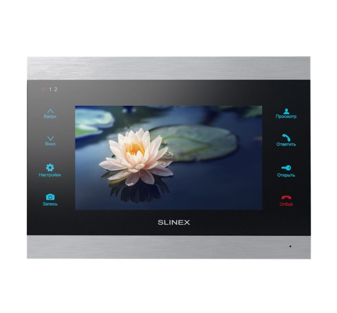 Відеодомофон 7" WiFi Slinex SL-07 Cloud Silver+Black