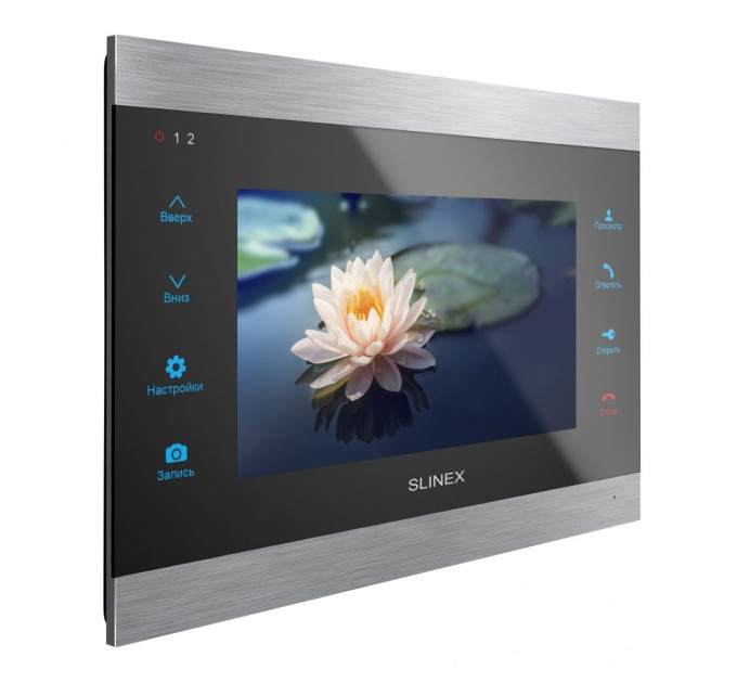 Відеодомофон 7" WiFi Slinex SL-07 Cloud Silver+Black