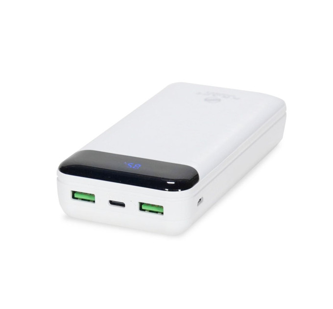 Повербанк 20000 mAh Power Bank Kraft KPB-2020FC White 22.5W QC3.0