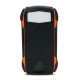 Повербанк с солнечной панелью 30000mAh Power Bank Kraft KPB-U1830FCSL Orange 18W QC2.0 LED-фонарь