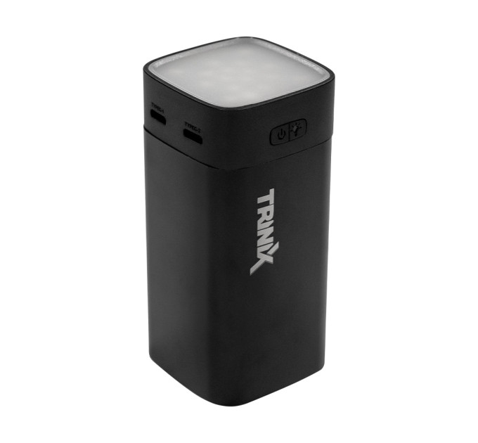 Повербанк 20000mAh Power Bank Trinix TPB-6520PDL Black 65W LED-ліхтар