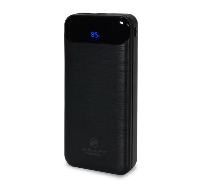 Повербанк 20000 mAh Power Bank Kraft KPB-2020FC Black 22.5W QC3.0